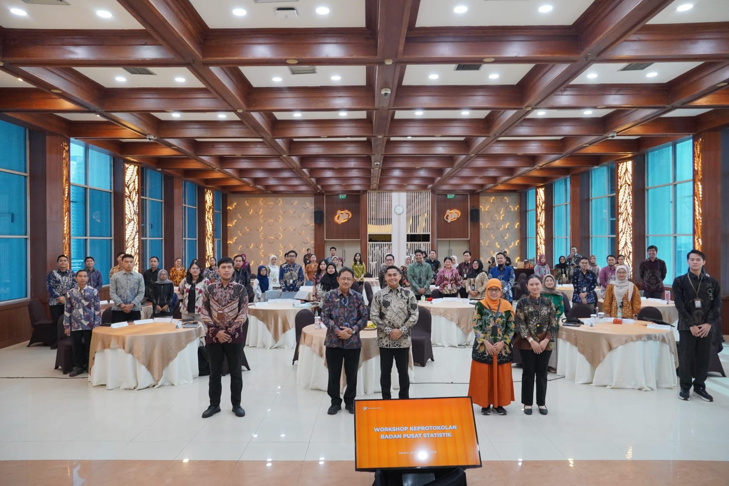 Pembukaan Diklat Protokol BPS